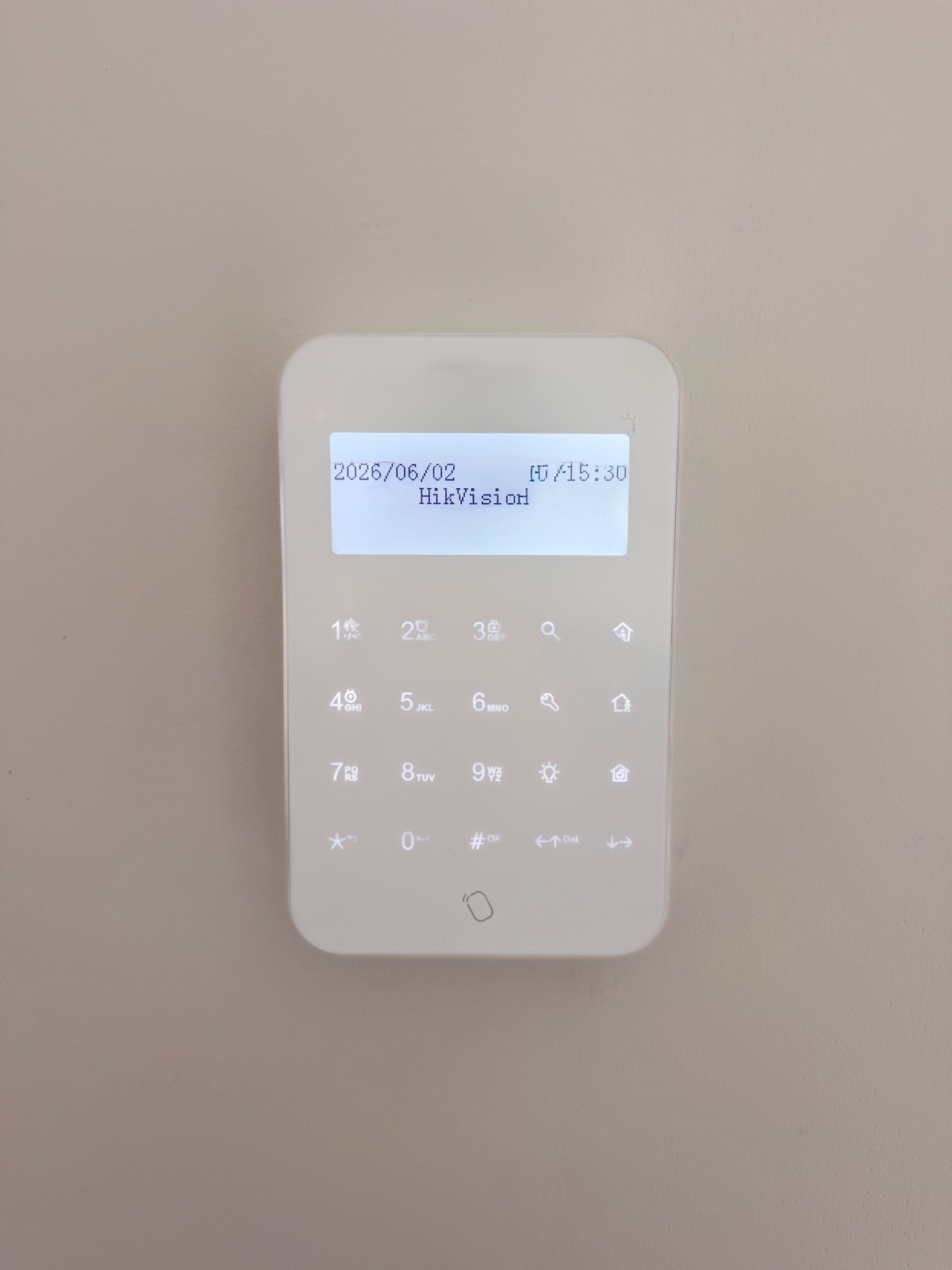 Tastatură de alarmă antiefracție